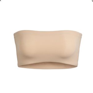 Skims Bandeau Bra in Clay